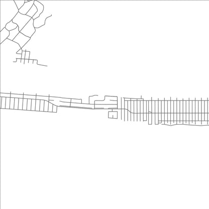 ROAD MAP OF EAST ATLANTIC BEACH, NEW YORK BY MAPBAKES