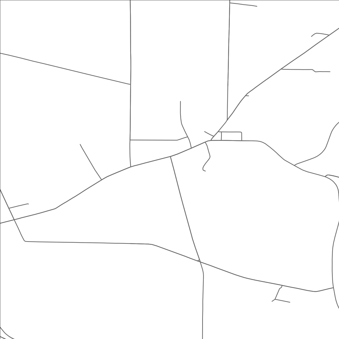 ROAD MAP OF EAST RANDOLPH, NEW YORK BY MAPBAKES