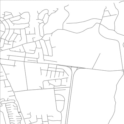 ROAD MAP OF EAST SHOREHAM, NEW YORK BY MAPBAKES