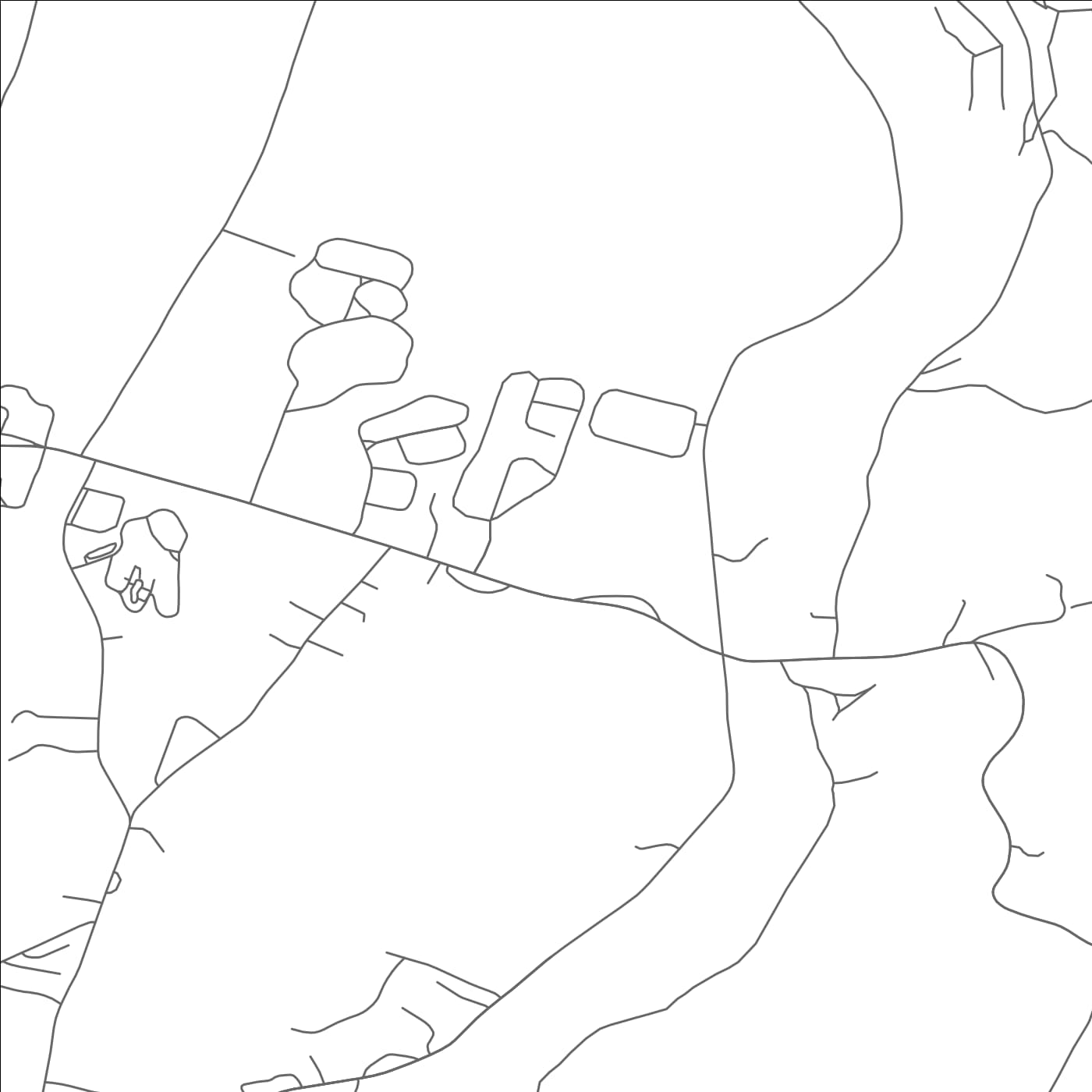 ROAD MAP OF FALLSBURG, NEW YORK BY MAPBAKES