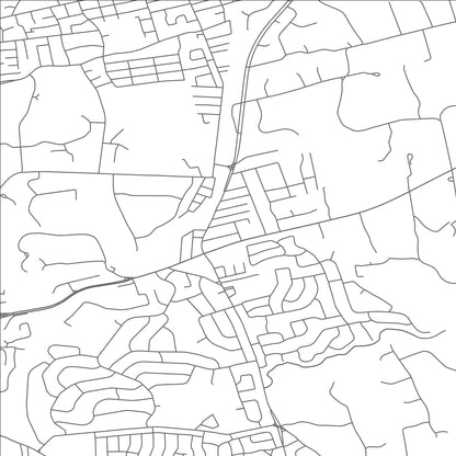 ROAD MAP OF GREENVALE, NEW YORK BY MAPBAKES