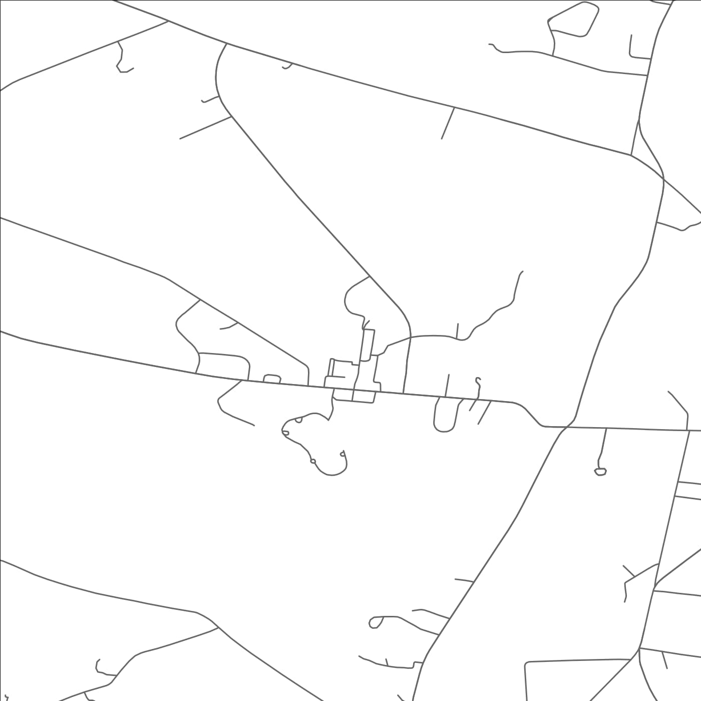 ROAD MAP OF HAMILTON COLLEGE, NEW YORK BY MAPBAKES