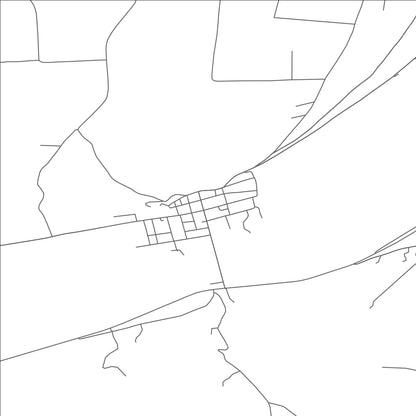 ROAD MAP OF HAMMONDSPORT, NEW YORK BY MAPBAKES