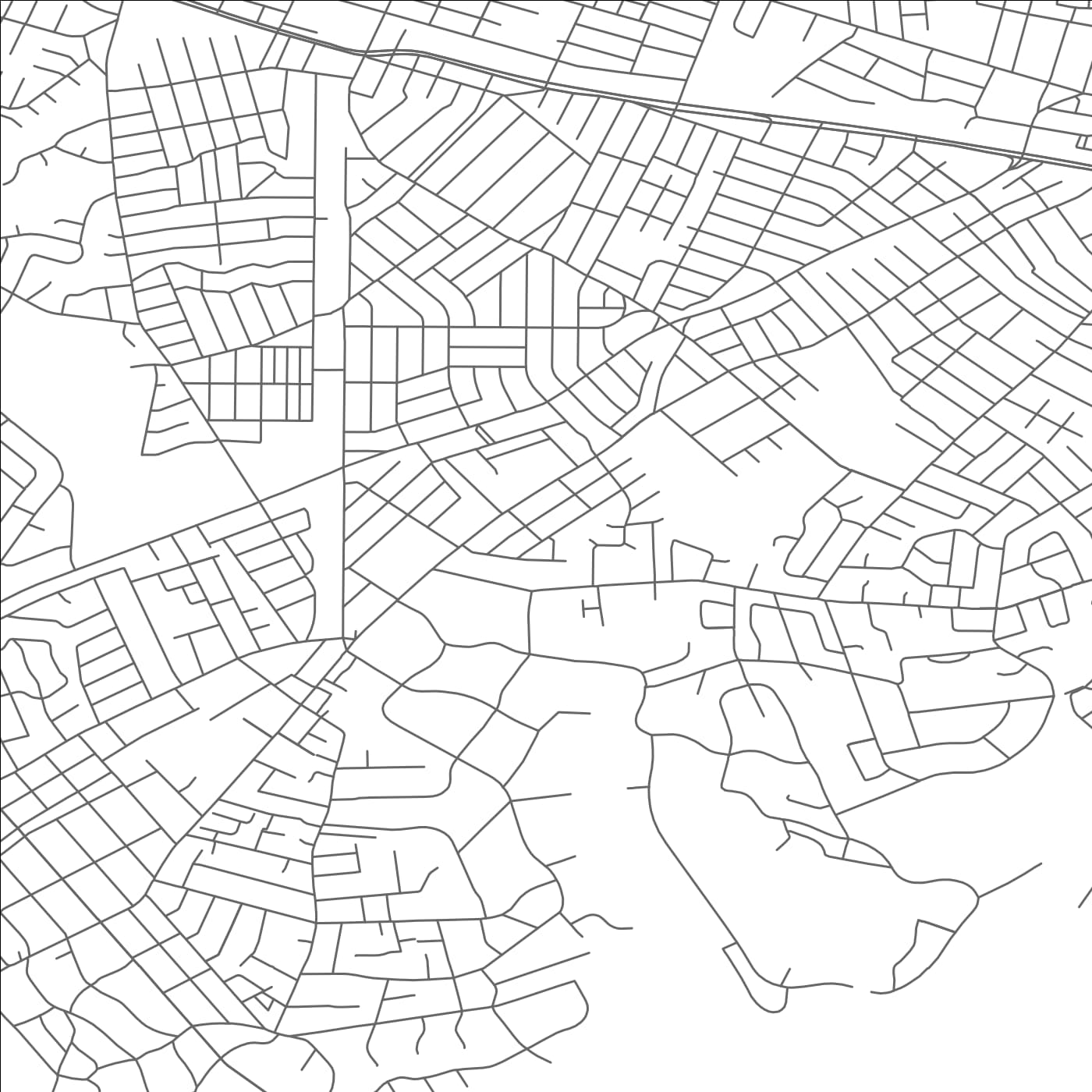 ROAD MAP OF HEWLETT, NEW YORK BY MAPBAKES