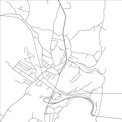 ROAD MAP OF HIGHLAND, NEW YORK BY MAPBAKES