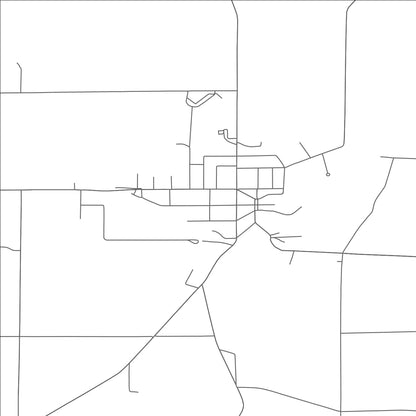 ROAD MAP OF HOLLEY, NEW YORK BY MAPBAKES