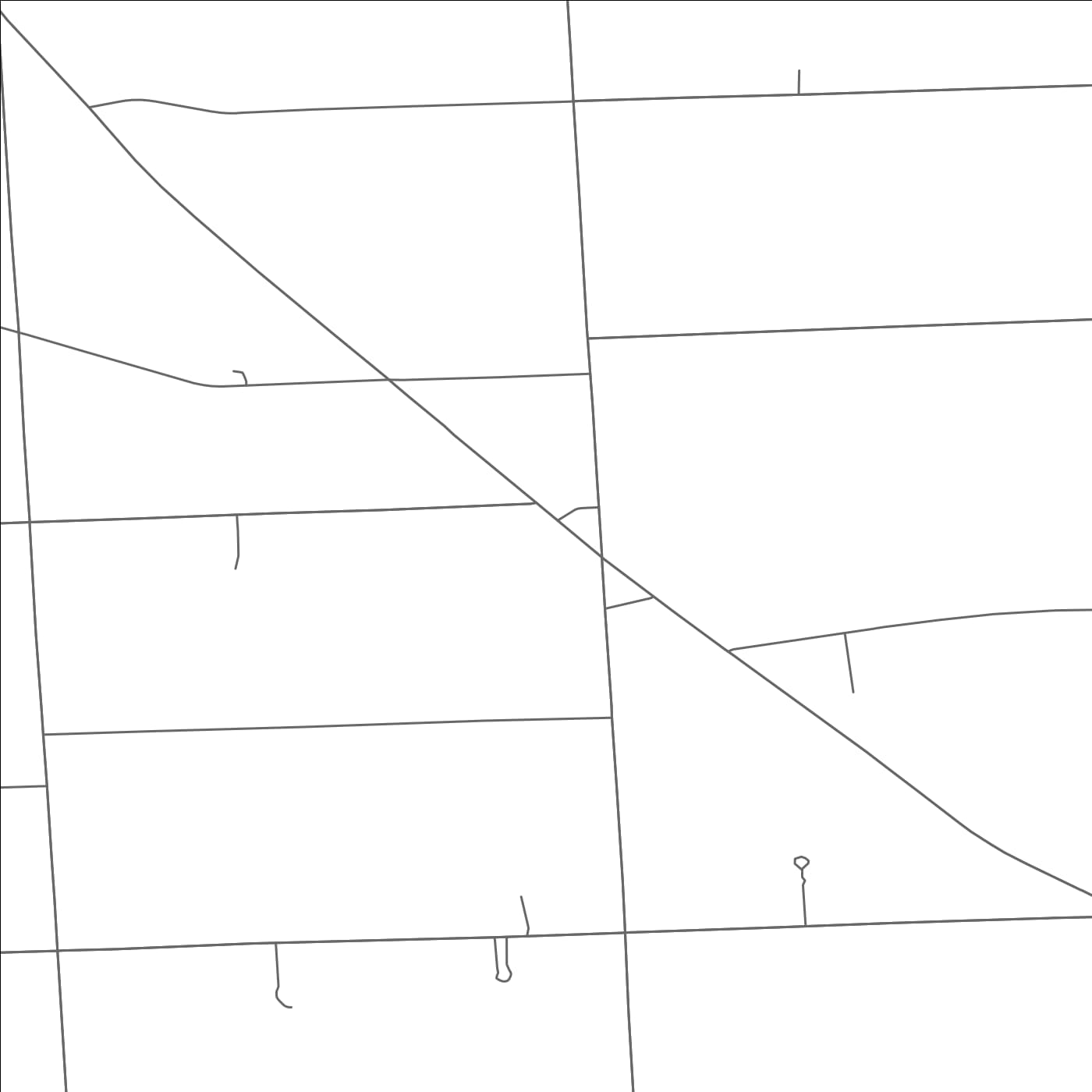 ROAD MAP OF JACKSONVILLE, NEW YORK BY MAPBAKES