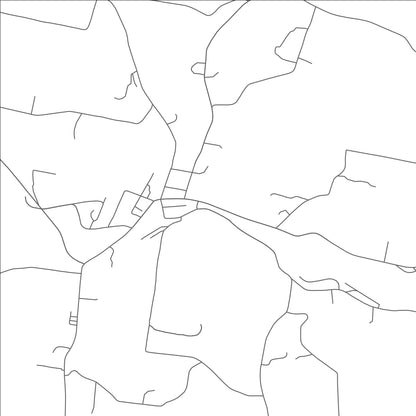 ROAD MAP OF JEFFERSONVILLE, NEW YORK BY MAPBAKES