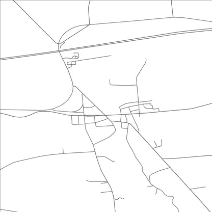 ROAD MAP OF JORDAN, NEW YORK BY MAPBAKES