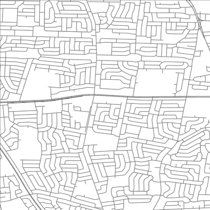 ROAD MAP OF LEVITTOWN, NEW YORK BY MAPBAKES