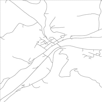 ROAD MAP OF MARGARETVILLE, NEW YORK BY MAPBAKES