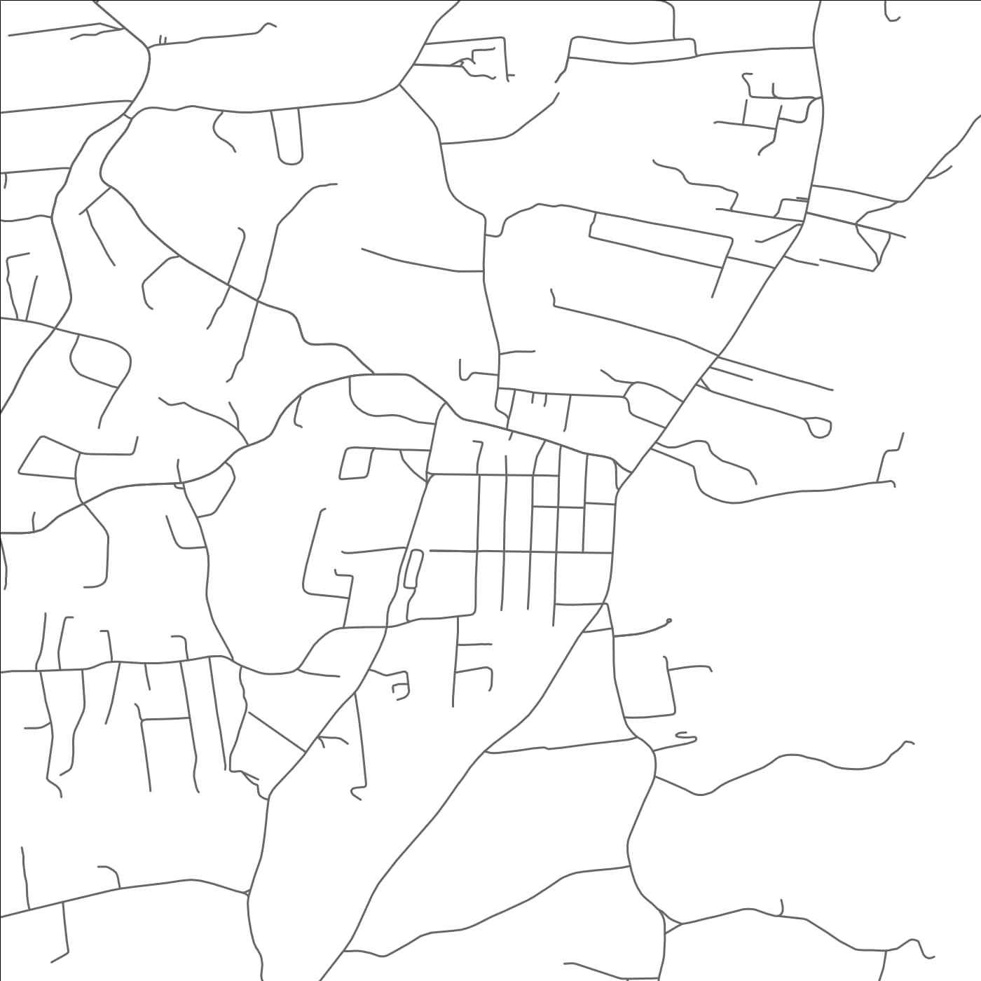 ROAD MAP OF MARLBORO, NEW YORK BY MAPBAKES