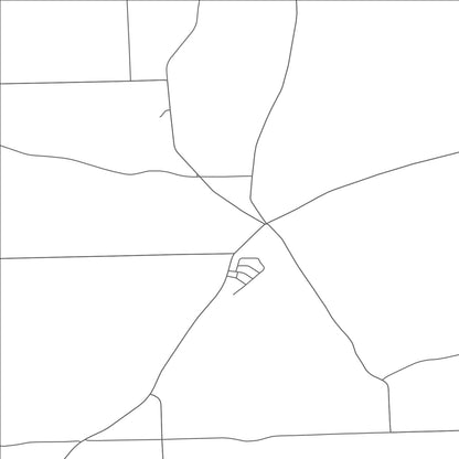 ROAD MAP OF MCLEAN, NEW YORK BY MAPBAKES