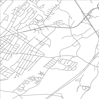 ROAD MAP OF MECHANICSTOWN, NEW YORK BY MAPBAKES