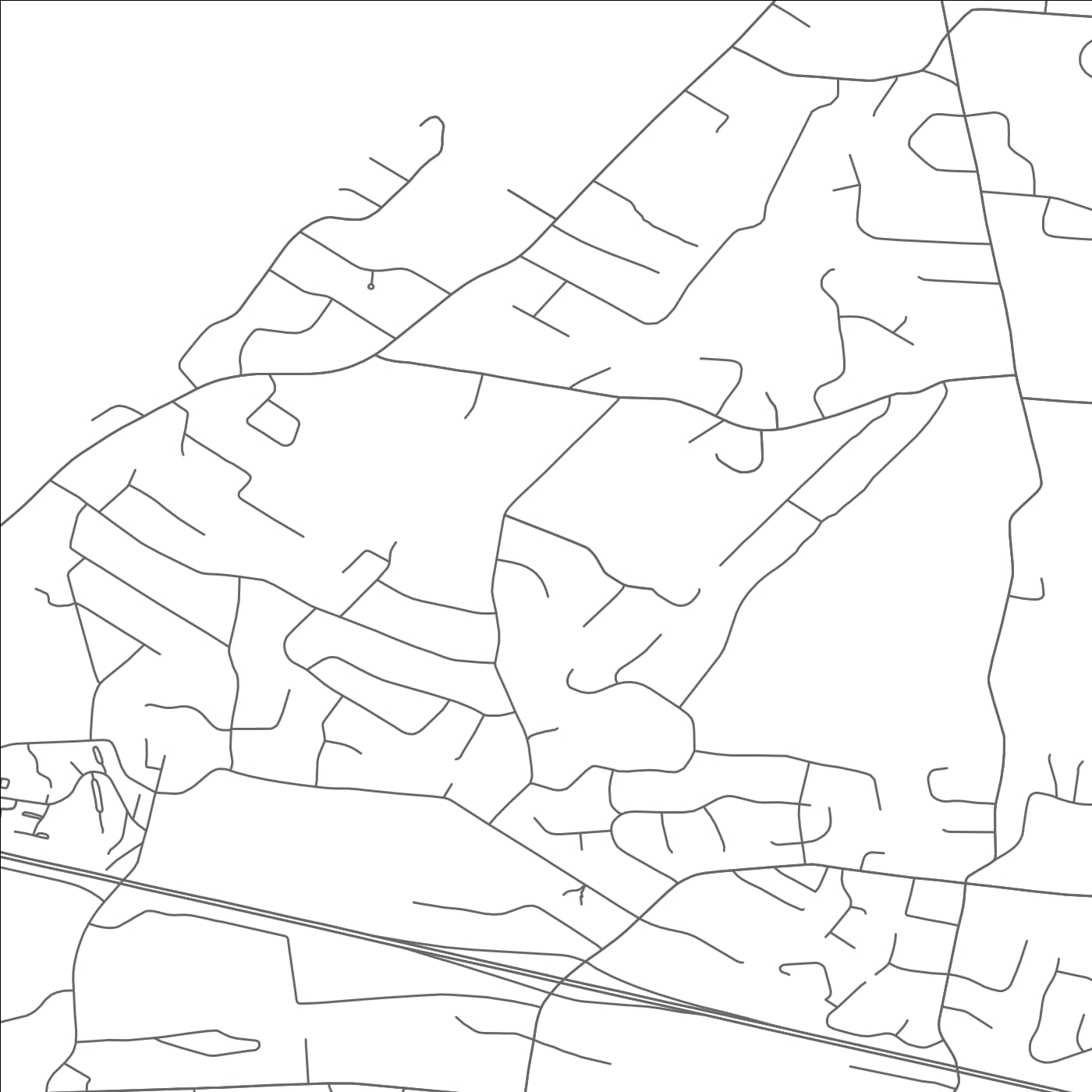 ROAD MAP OF MONTEBELLO, NEW YORK BY MAPBAKES