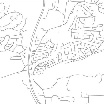 ROAD MAP OF MOUNT IVY, NEW YORK BY MAPBAKES