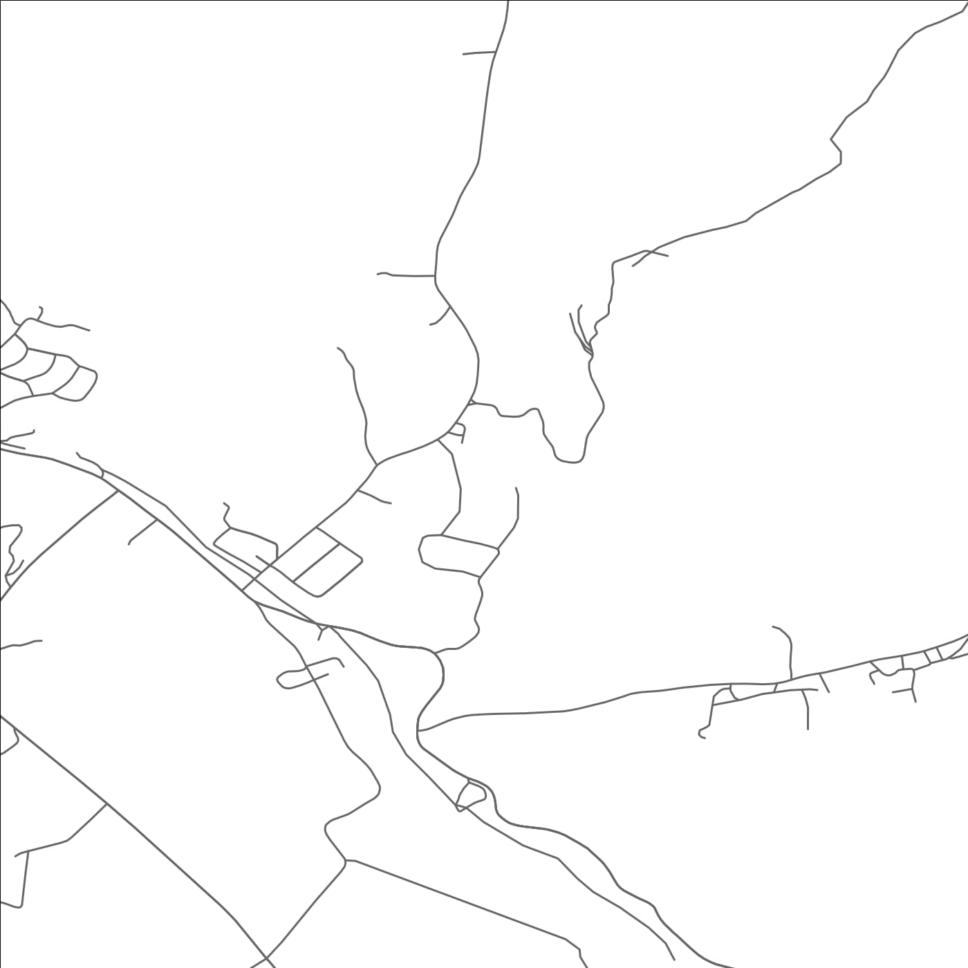 ROAD MAP OF MOUNTAIN DALE, NEW YORK BY MAPBAKES