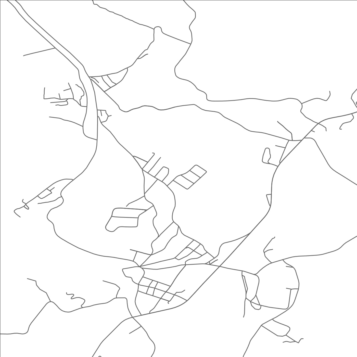 ROAD MAP OF NAPANOCH, NEW YORK BY MAPBAKES