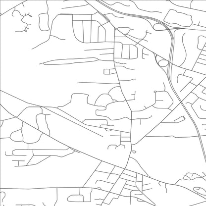 ROAD MAP OF NAZARETH COLLEGE, NEW YORK BY MAPBAKES