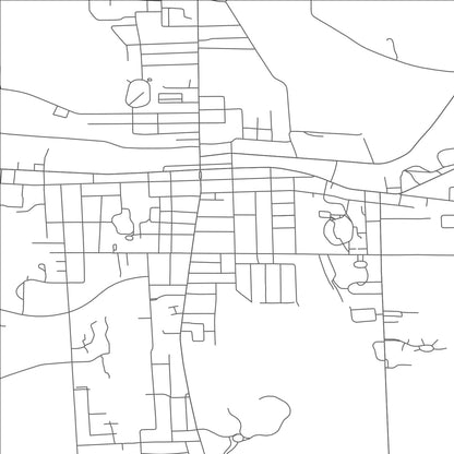 ROAD MAP OF NEWARK, NEW YORK BY MAPBAKES