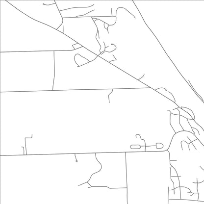 ROAD MAP OF NORTHWEST ITHACA, NEW YORK BY MAPBAKES