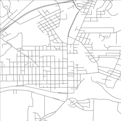 ROAD MAP OF OLEAN, NEW YORK BY MAPBAKES