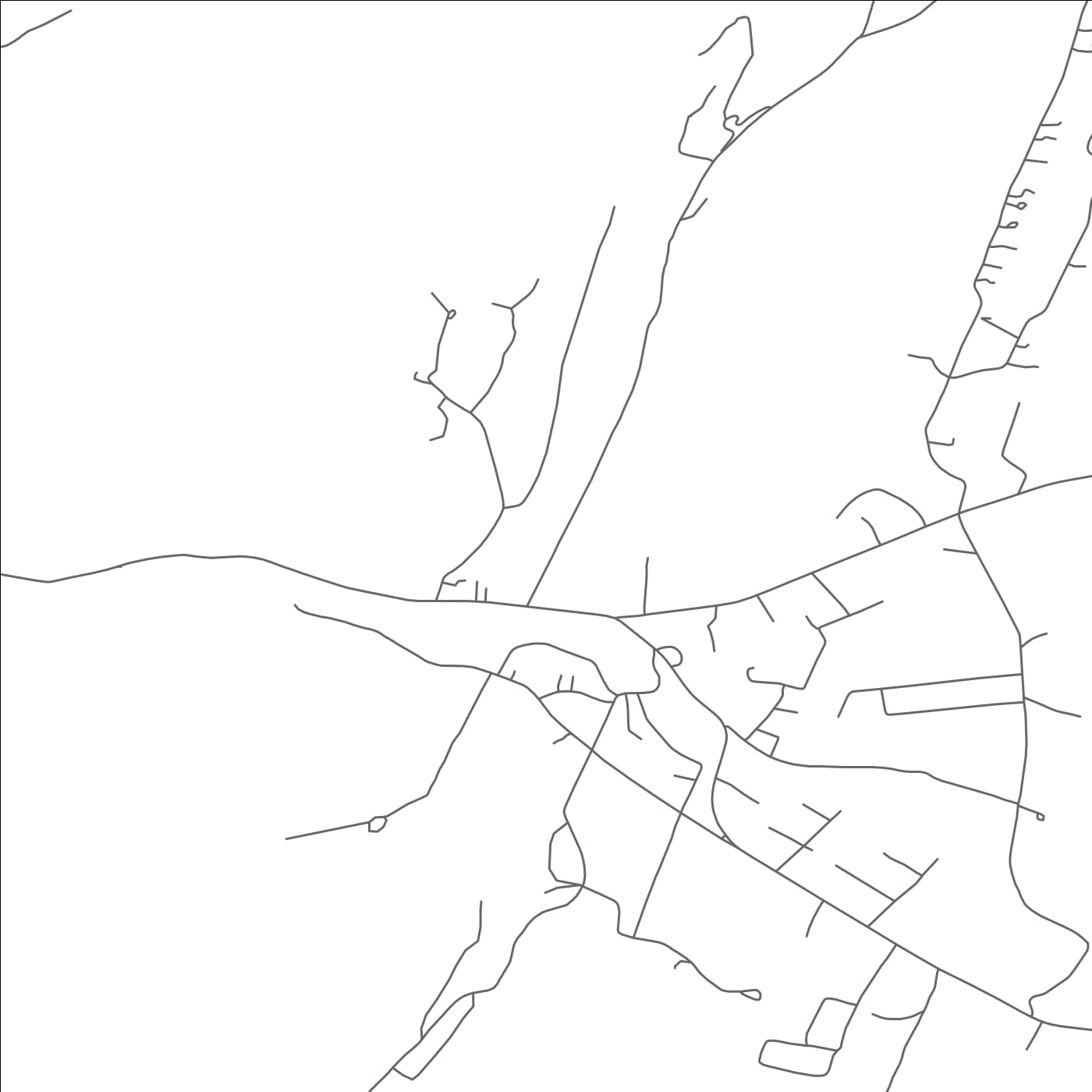 ROAD MAP OF PALENVILLE, NEW YORK BY MAPBAKES