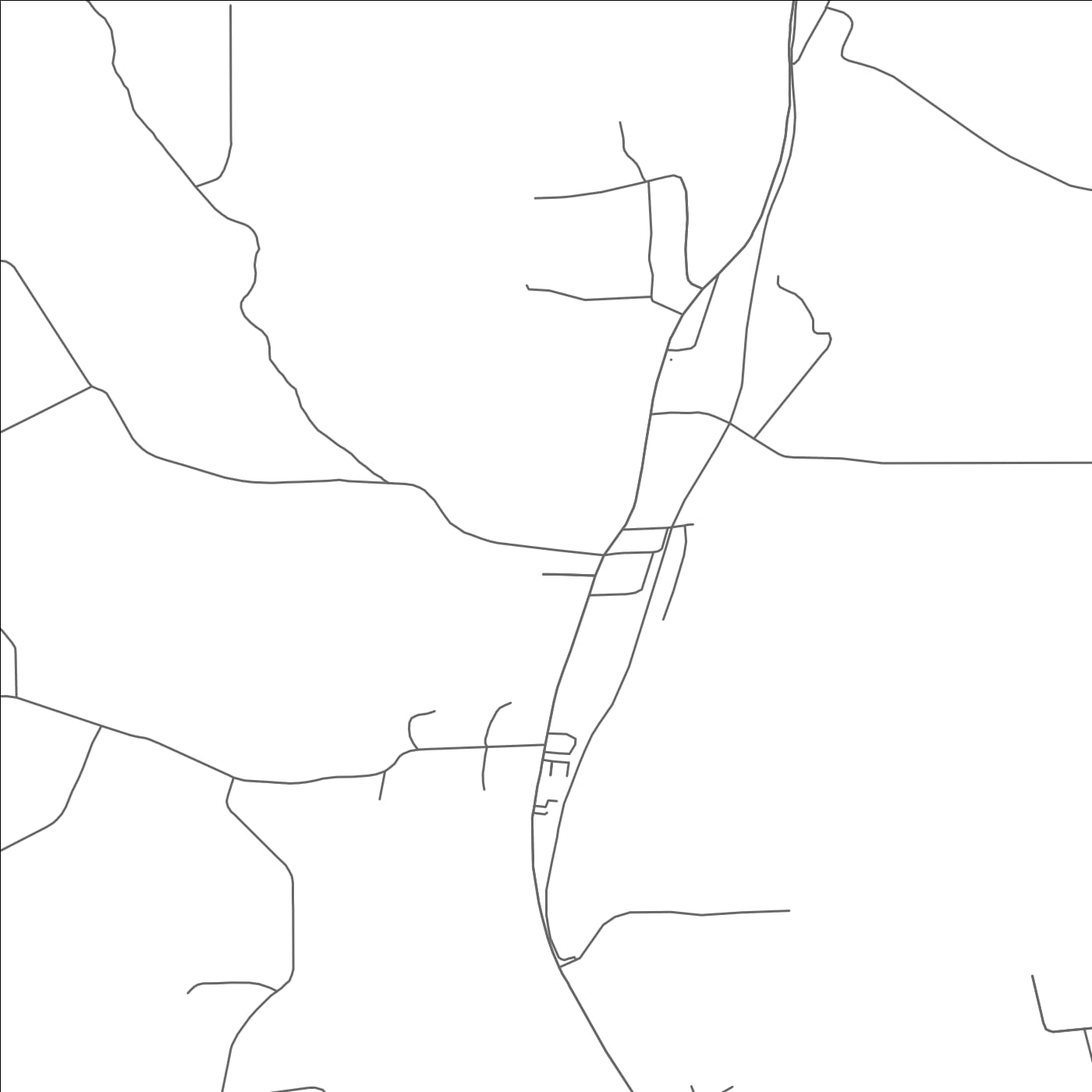 ROAD MAP OF PINE VALLEY, NEW YORK BY MAPBAKES