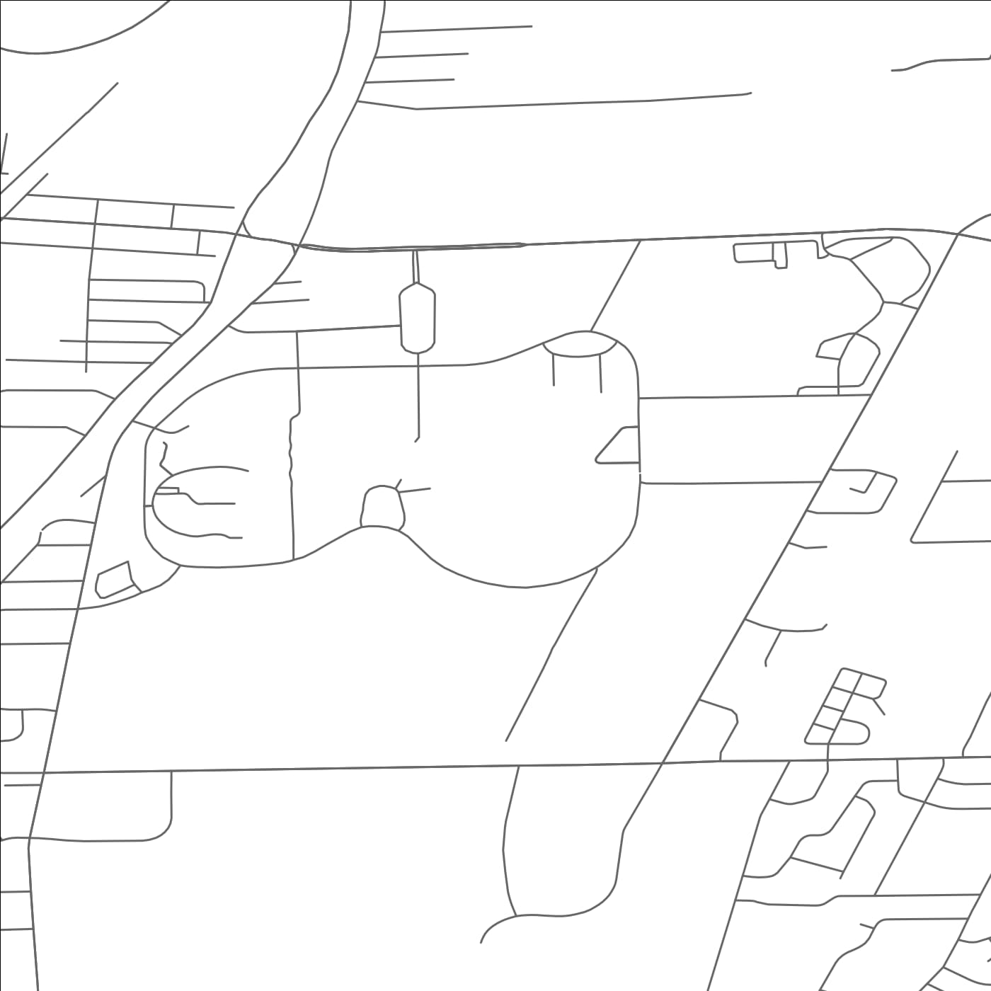 ROAD MAP OF ROCHESTER INSTITUTE OF TECHNOLOGY, NEW YORK BY MAPBAKES