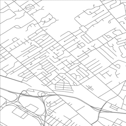 ROAD MAP OF ROESSLEVILLE, NEW YORK BY MAPBAKES