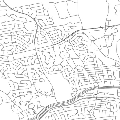 ROAD MAP OF ROSLYN ESTATES, NEW YORK BY MAPBAKES