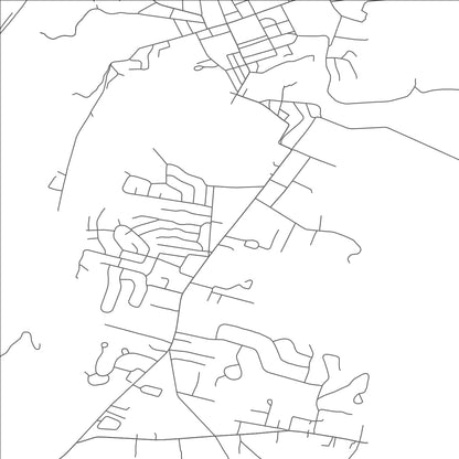 ROAD MAP OF SAUGERTIES SOUTH, NEW YORK BY MAPBAKES