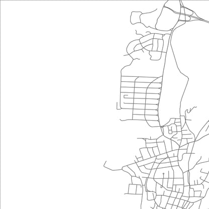 ROAD MAP OF SLEEPY HOLLOW, NEW YORK BY MAPBAKES