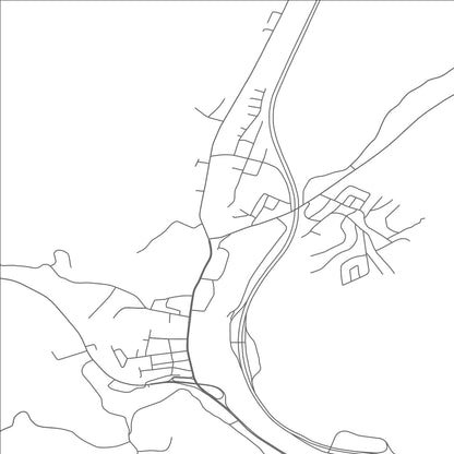 ROAD MAP OF SLOATSBURG, NEW YORK BY MAPBAKES