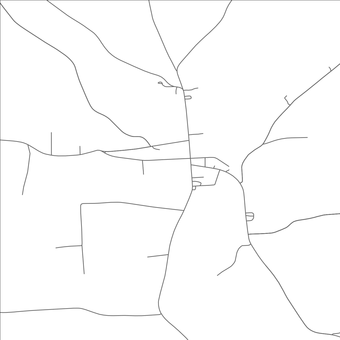 ROAD MAP OF SMITHVILLE FLATS, NEW YORK BY MAPBAKES