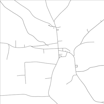 ROAD MAP OF SMITHVILLE FLATS, NEW YORK BY MAPBAKES