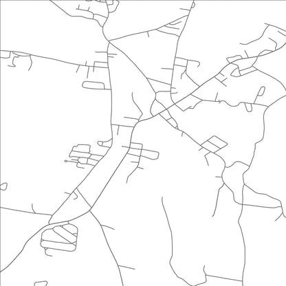 ROAD MAP OF SOUTH FALLSBURG, NEW YORK BY MAPBAKES