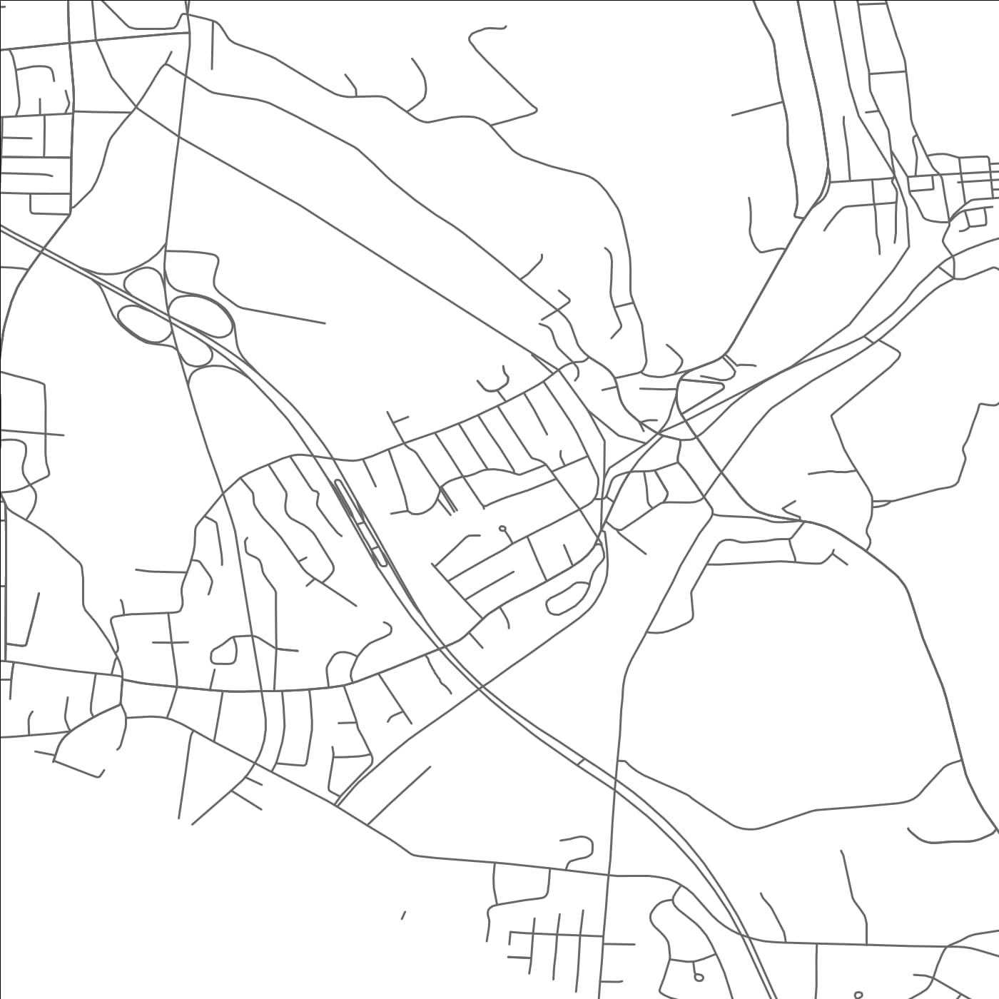 ROAD MAP OF SPARKILL, NEW YORK BY MAPBAKES