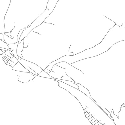 ROAD MAP OF SPARROW BUSH, NEW YORK BY MAPBAKES