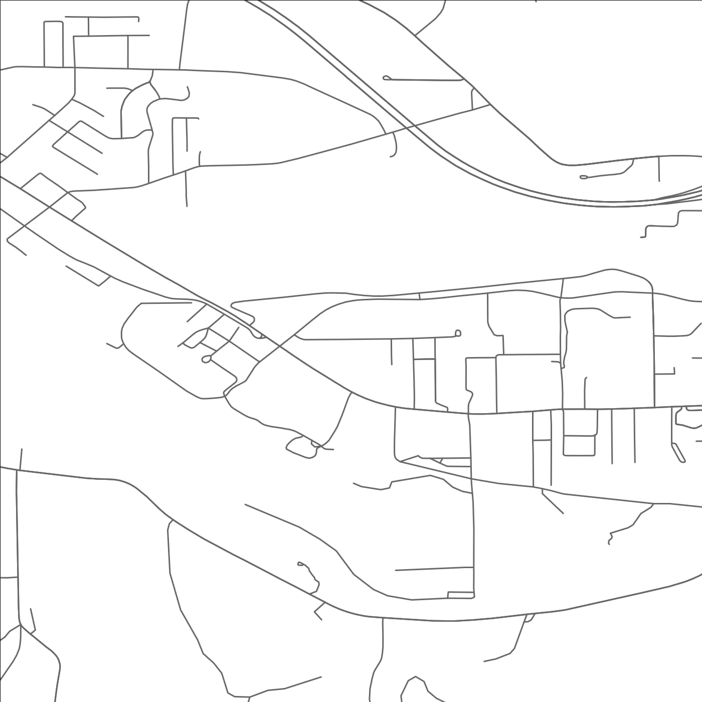 ROAD MAP OF ST. BONAVENTURE, NEW YORK BY MAPBAKES