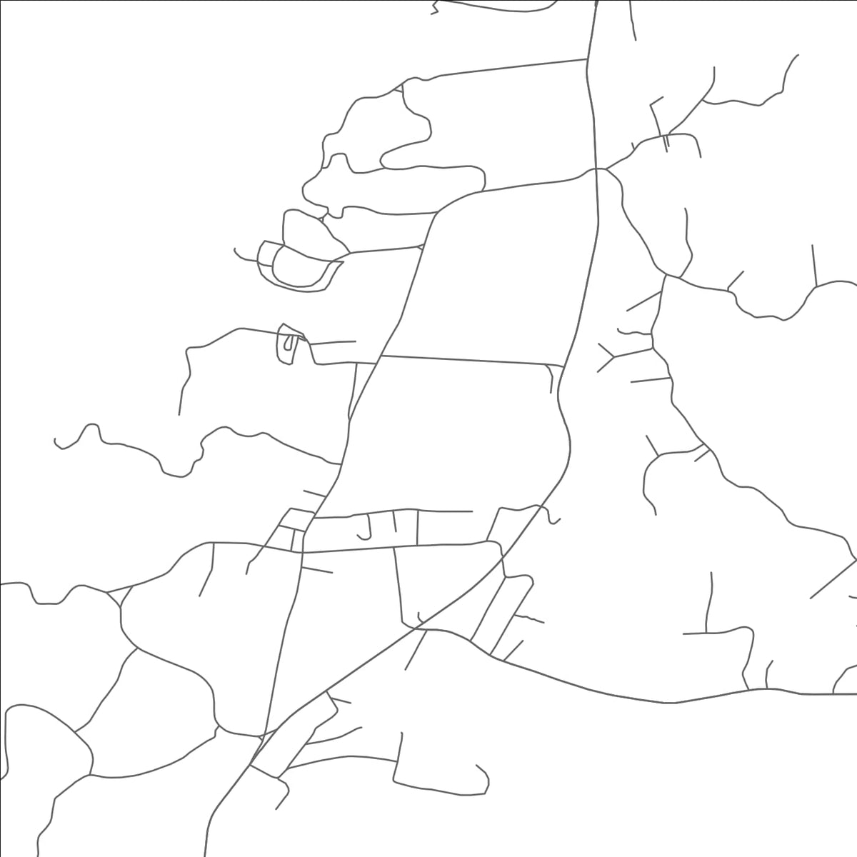 ROAD MAP OF STAATSBURG, NEW YORK BY MAPBAKES
