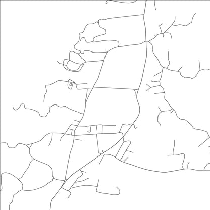 ROAD MAP OF STAATSBURG, NEW YORK BY MAPBAKES