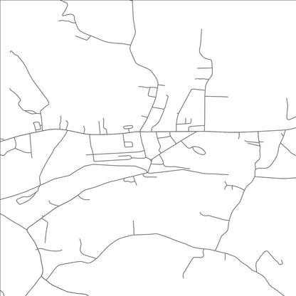 ROAD MAP OF TANNERSVILLE, NEW YORK BY MAPBAKES