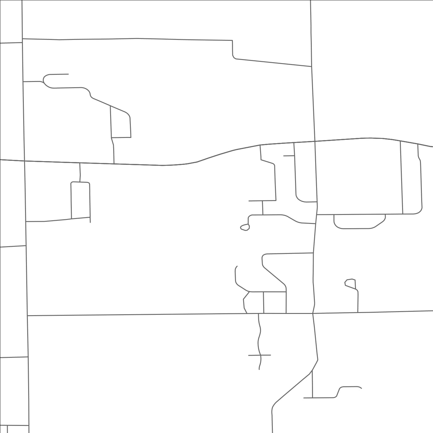 ROAD MAP OF TOWN LINE, NEW YORK BY MAPBAKES