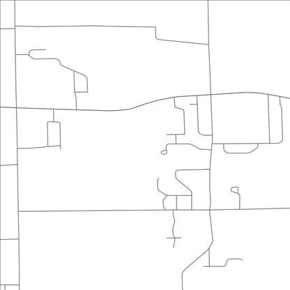 ROAD MAP OF TOWN LINE, NEW YORK BY MAPBAKES