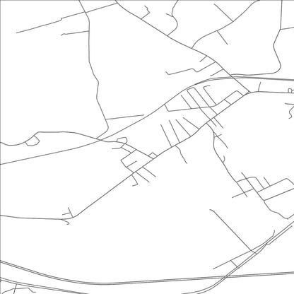 ROAD MAP OF TRIBES HILL, NEW YORK BY MAPBAKES