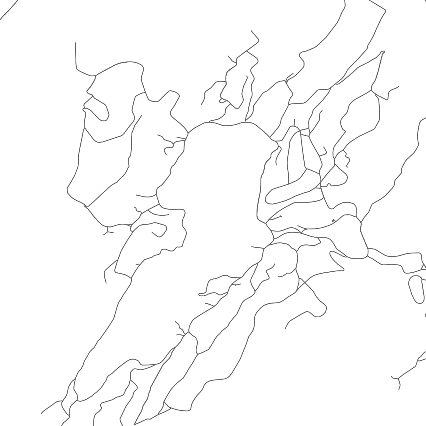 ROAD MAP OF TUXEDO PARK, NEW YORK BY MAPBAKES