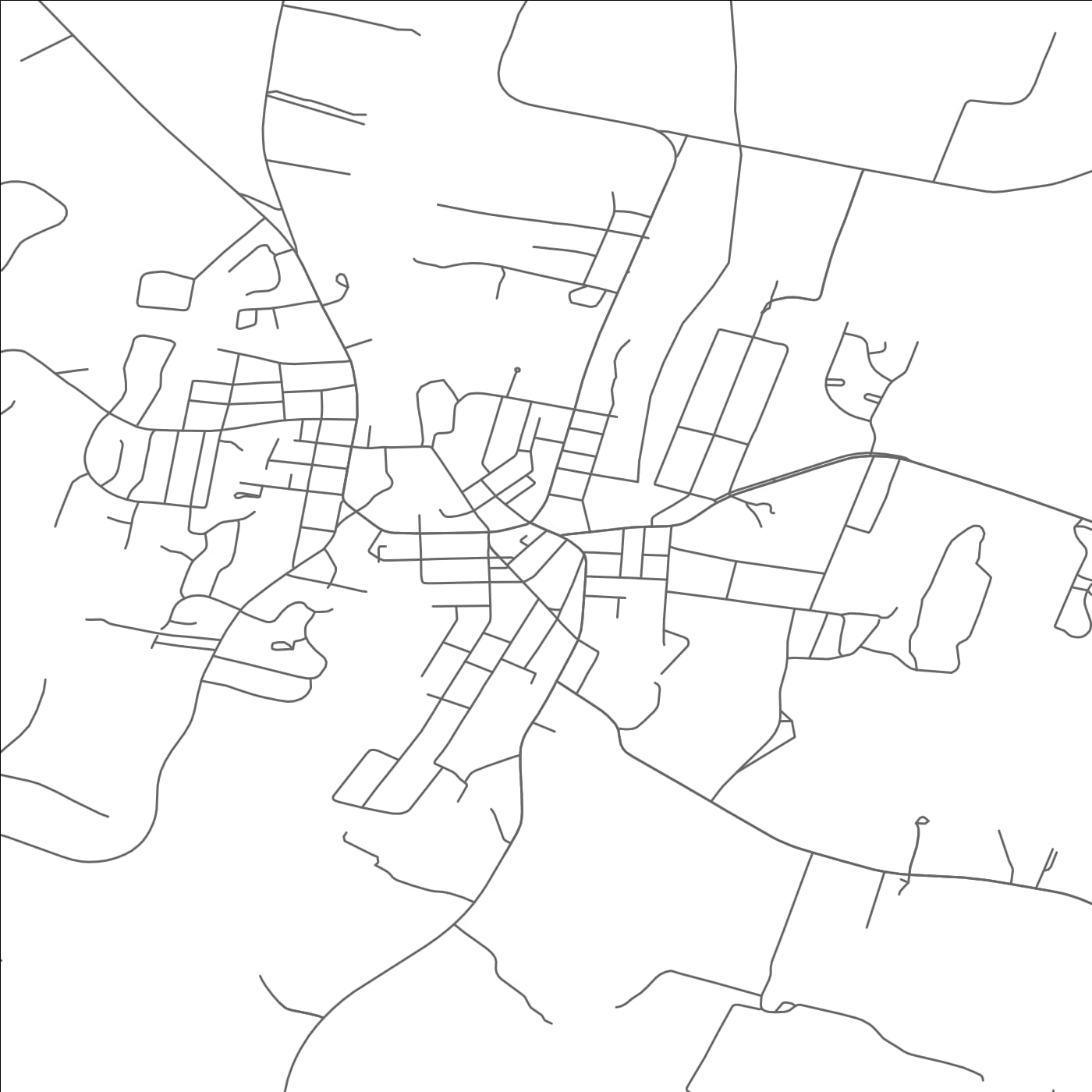 ROAD MAP OF WALDEN, NEW YORK BY MAPBAKES