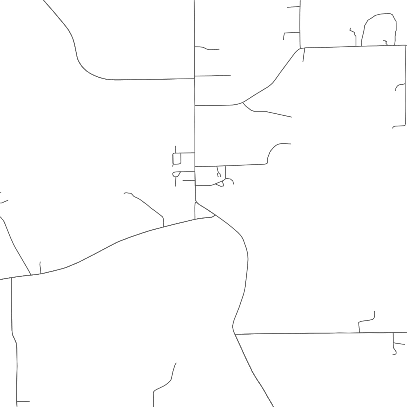 ROAD MAP OF WEST VALLEY, NEW YORK BY MAPBAKES