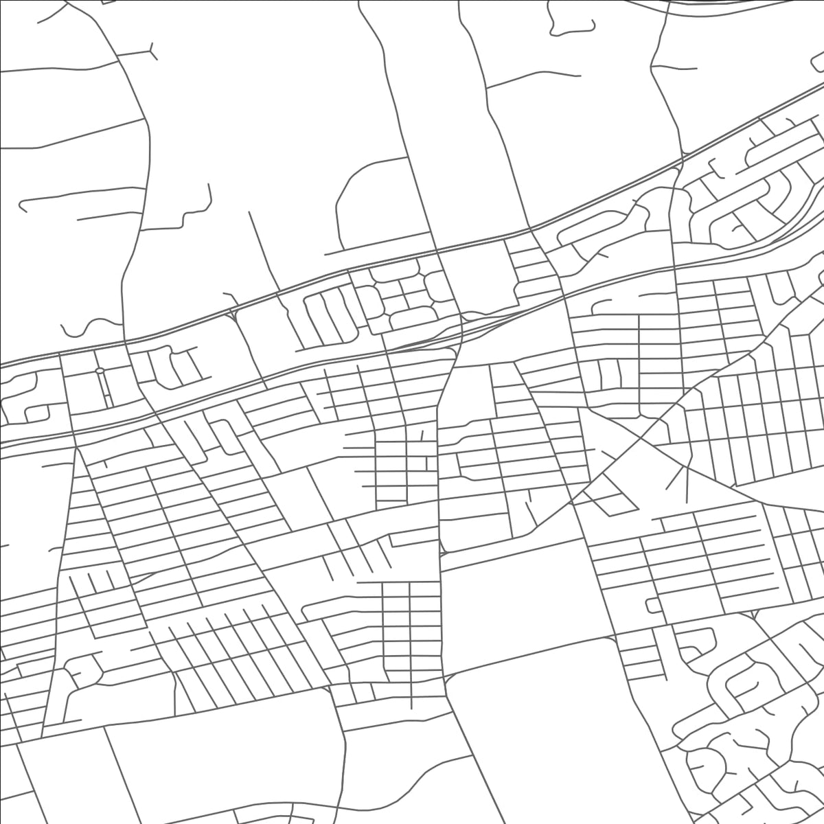 ROAD MAP OF WESTBURY, NEW YORK BY MAPBAKES